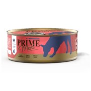Фото PRIME MEAT консервы для собак Курица с креветкой филе в желе